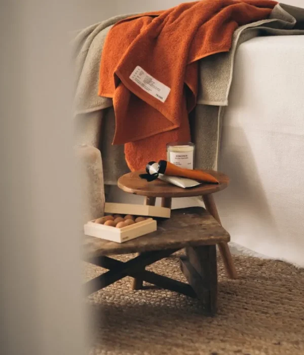 Frama Badezimmertextilien^Heavy Towel Badelaken, 150 x 100 cm, Burned Orange