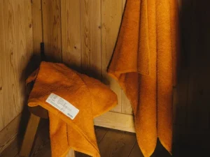 Frama Badezimmertextilien^Heavy Towel Badelaken, 150 x 100 cm, Burned Orange