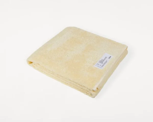 Frama Badezimmertextilien^Heavy Towel Badelaken, Blassgelb