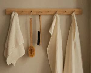 Frama Badezimmertextilien^Light Towel Badelaken, Knochenweiß