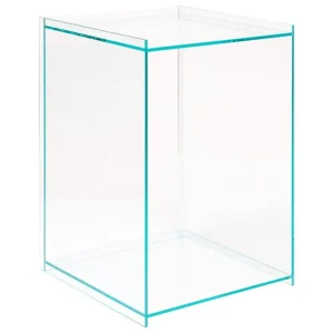 Artek Tische-Frama Rivet Box Tisch, Klarglas