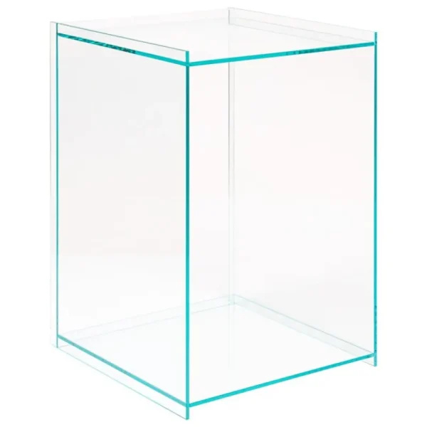 Artek Tische-Frama Rivet Box Tisch, Klarglas