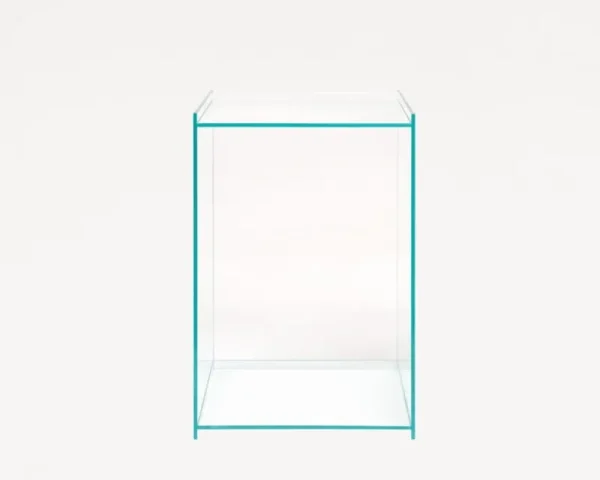 Artek Tische-Frama Rivet Box Tisch, Klarglas