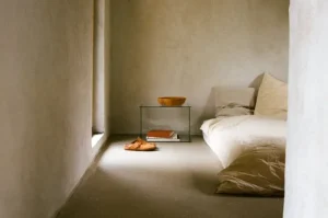 Artek Tische-Frama Rivet Box Tisch, Klarglas