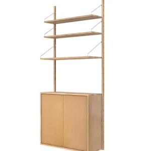 Maze Aufbewahrungsmöbel | Regale-Frama Shelf Library 1852 Wandregal/Schrank, Eiche geölt