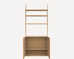 Maze Aufbewahrungsmöbel | Regale-Frama Shelf Library 1852 Wandregal/Schrank, Eiche geölt