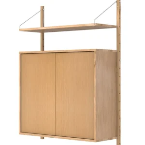Normann Copenhagen Aufbewahrungsmöbel | Regale-Frama Shelf Library H1148 Wandregal/Schrank, Eiche geölt