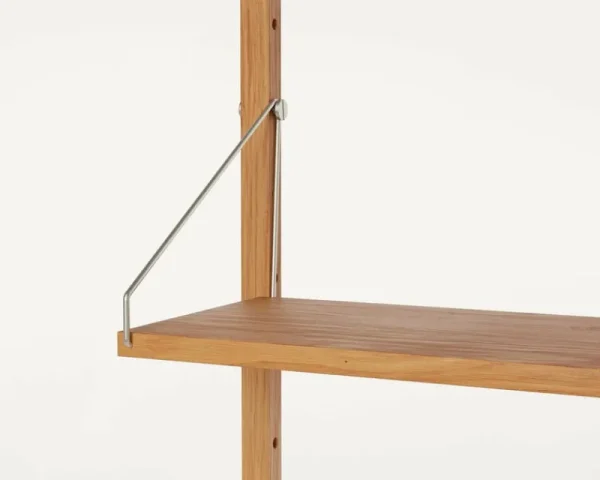 Frama Schreibtische Und Raumtrenner | Regale^Shelf Library H1148 Wandregal mit Schreibtisch, Eiche geölt