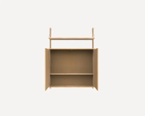 Normann Copenhagen Aufbewahrungsmöbel | Regale-Frama Shelf Library H1148 Wandregal/Schrank, Eiche geölt
