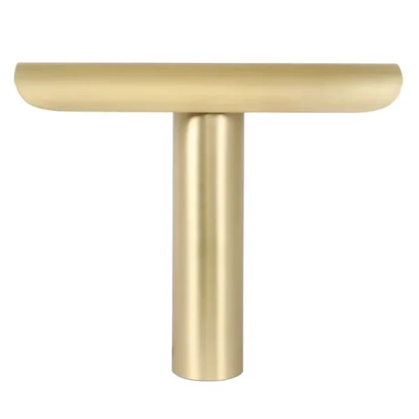 Artemide Tischlampen-Frama T Lamp Tischleuchte, Messing gebürstet