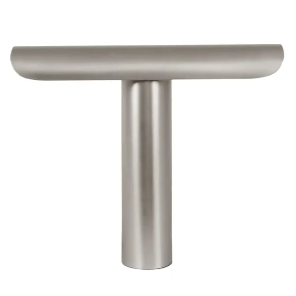 Foscarini Tischlampen-Frama T Lamp Tischleuchte, gebürsteter Stahl