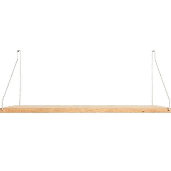 Lundia Regale-Frama Wandregal D27, 60 cm, Eiche - Stahl