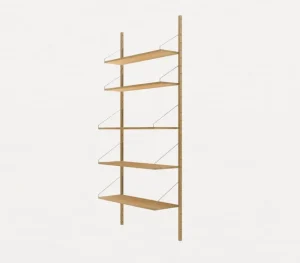 Frama Regale-Wandregal Shelf Library H1852, Eiche geölt