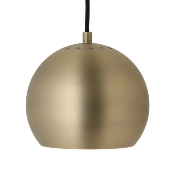 Frandsen Deckenleuchten-Ball Pendelleuchte, 18 cm, mattes antikes Messing