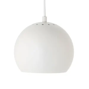 New Works Deckenleuchten-Frandsen Ball Pendelleuchte, 18 cm, matt-weiß
