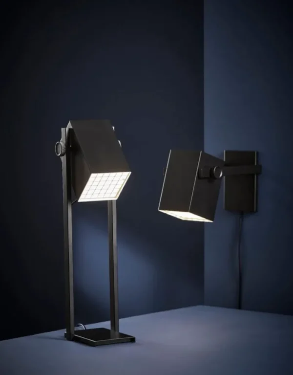 Fritz Hansen Tischlampen-Frandsen BF Quadro Tischleuchte, matt-schwarz