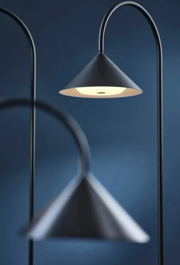 Frandsen Außenleuchten | Tischlampen-Grasp Tragbare Tischleuchte, 72 cm, matt-schwarz