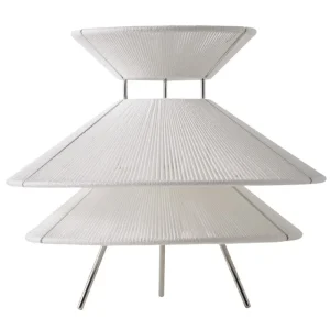 Normann Copenhagen Tischlampen-Frandsen Kiku Tischleuchte, weiß
