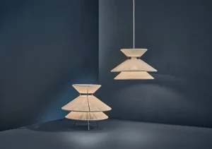 Normann Copenhagen Tischlampen-Frandsen Kiku Tischleuchte, weiß