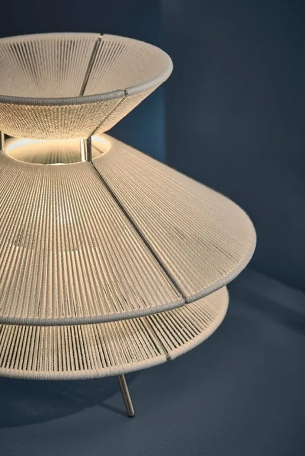 Normann Copenhagen Tischlampen-Frandsen Kiku Tischleuchte, weiß