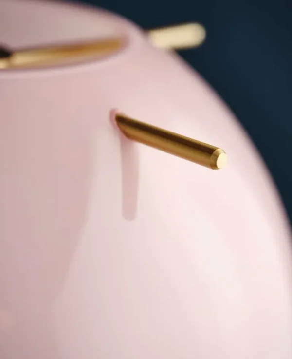 Muuto Deckenleuchten-Frandsen Koi Pendelleuchte, 19 cm, Rose-Opal - Messing