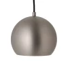 Frandsen Deckenleuchten-Pendelleuchte Ball, 18 cm, gebürstetes Satin