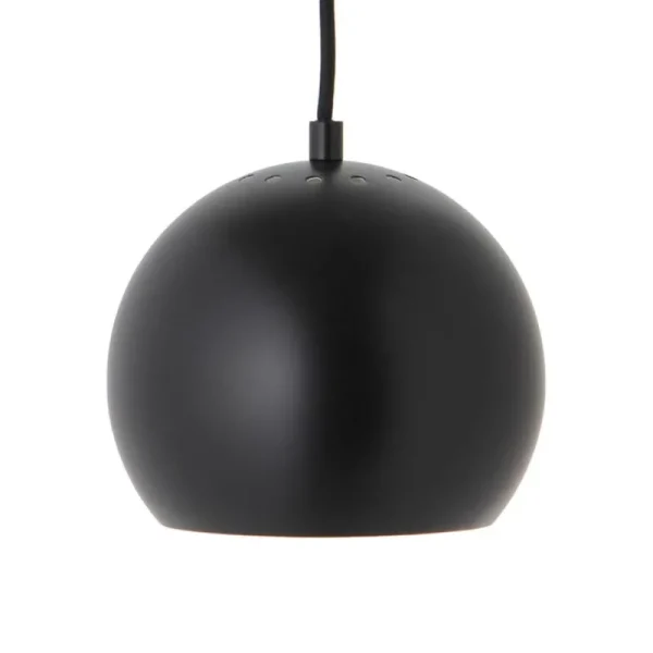 Frandsen Deckenleuchten-Pendelleuchte Ball, 18 cm, matt-schwarz