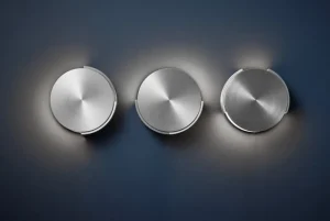 u00d6rsju00f6 Wandleuchten-Frandsen Rotate Wandleuchte, gebürstetes Aluminium