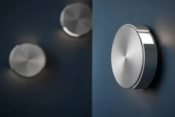 u00d6rsju00f6 Wandleuchten-Frandsen Rotate Wandleuchte, gebürstetes Aluminium