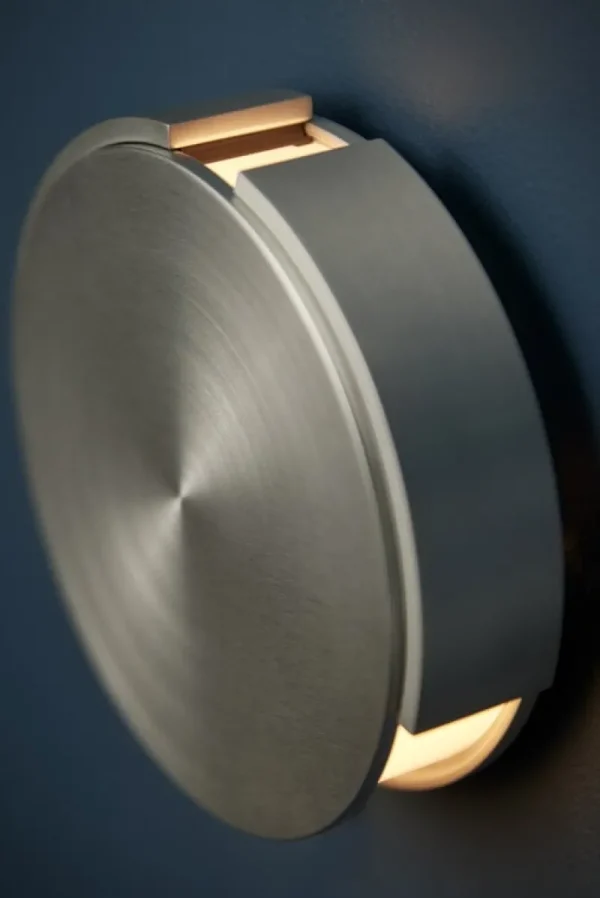 u00d6rsju00f6 Wandleuchten-Frandsen Rotate Wandleuchte, gebürstetes Aluminium