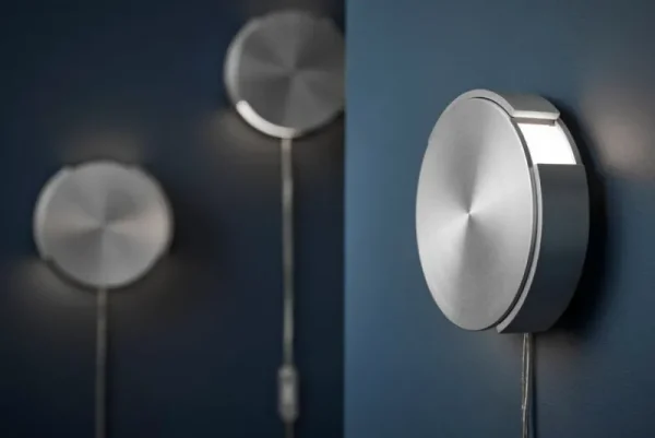 u00d6rsju00f6 Wandleuchten-Frandsen Rotate Wandleuchte, gebürstetes Aluminium