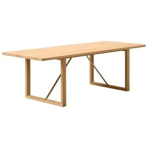 Fredericia Tische-BM67 Couchtisch, Eiche hell geölt - Messing