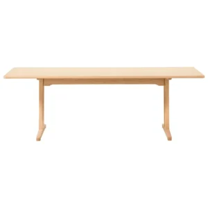 FDB Mu00f8bler Tische-Fredericia C18 Tisch, 220 x 90 cm, Eiche hell geölt