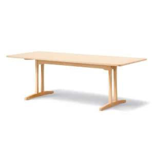 FDB Mu00f8bler Tische-Fredericia C18 Tisch, 220 x 90 cm, Eiche hell geölt