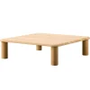 Normann Copenhagen Tische-Fredericia Islets Couchtisch, 110 x 110 cm, hell geölte Eiche