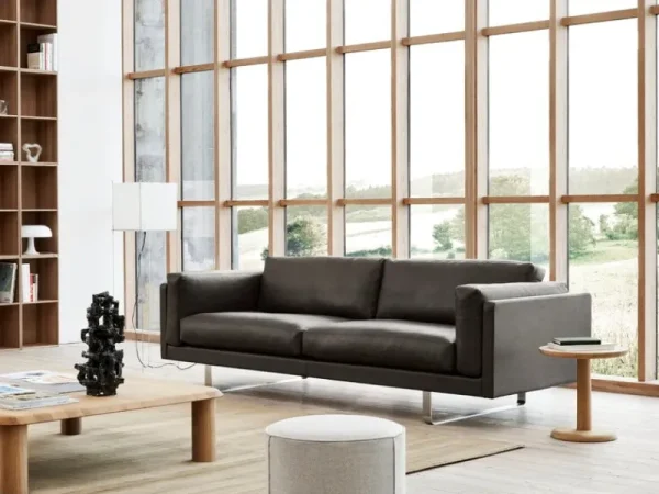 Normann Copenhagen Tische-Fredericia Islets Couchtisch, 110 x 110 cm, hell geölte Eiche
