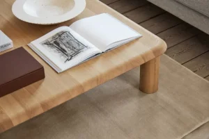 Normann Copenhagen Tische-Fredericia Islets Couchtisch, 110 x 110 cm, hell geölte Eiche