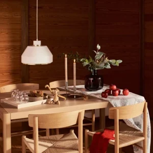Vitra Sitzgelegenheiten-Fredericia J39 Mogensen Stuhl, Eiche geölt - Papierkordel