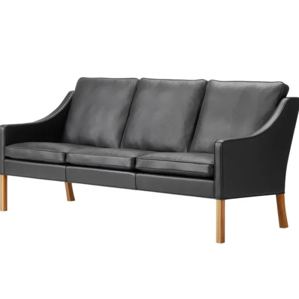 Hem Sofas Und Liegen-Fredericia Mogensen 2209 Sofa, Schwarz – Nussbaum