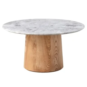 Wendelbo Tische-Fredericia Niveau Couchtisch, 61 cm, Esche geölt - Tundragrau