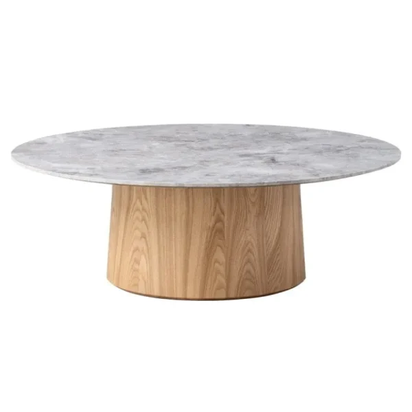 Wendelbo Tische-Fredericia Niveau Couchtisch, 110 cm, Esche geölt - Tundragrau
