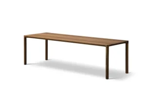 Fredericia Tische-Piloti Couchtisch, 120 x 39 cm, Eiche geräuchert