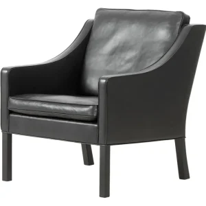 Fredericia Sitzgelegenheiten-Sessel Mogensen 2207, schwarz