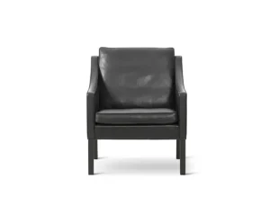 Fredericia Sitzgelegenheiten-Sessel Mogensen 2207, schwarz
