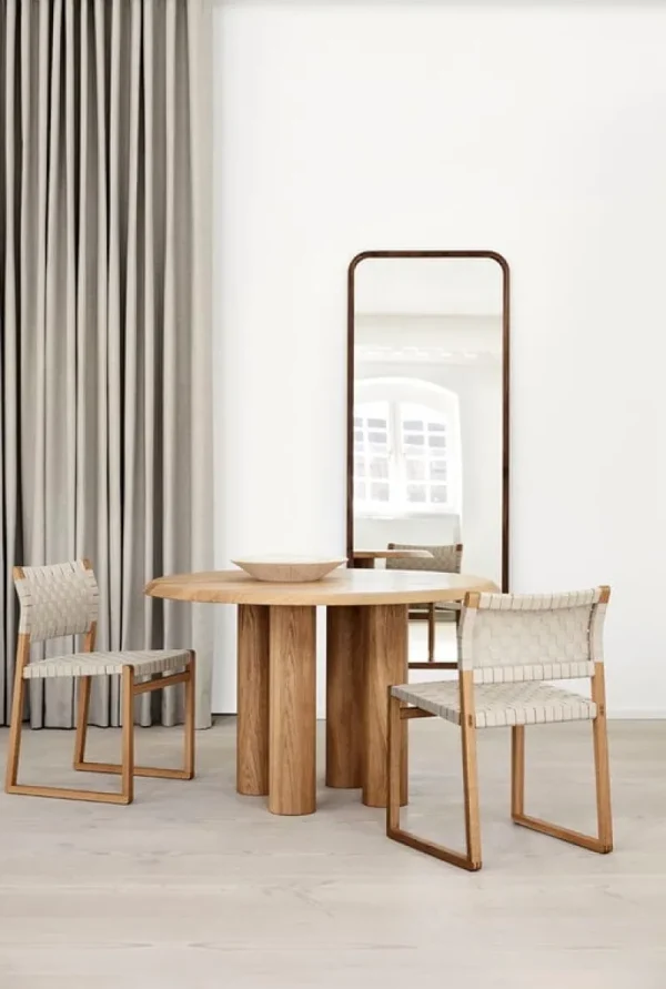 Montana Furniture Spiegel-Fredericia Silhouette Spiegel, 70 x 180 cm, Nussbaum geölt