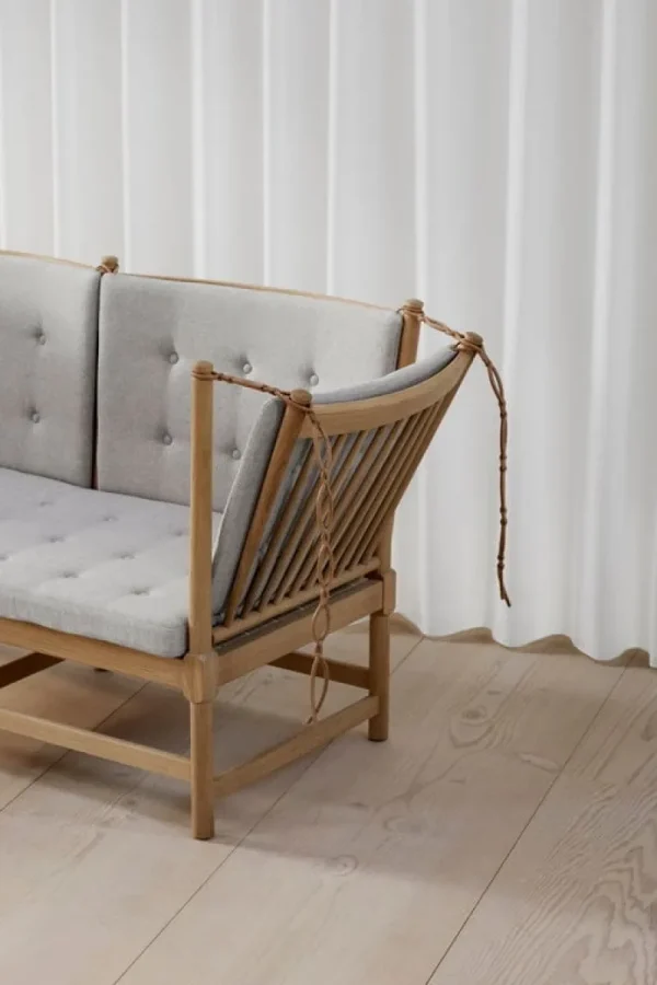 Fredericia Sofas Und Liegen-Spoke-Back Sofa, Eiche/Sunniva 2/717
