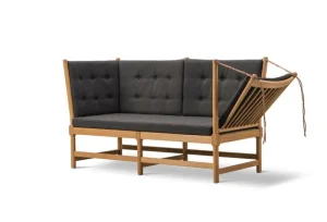 &Tradition Sofas Und Liegen-Fredericia Spoke-Back Sofa, Eiche/Sunniva 2/242