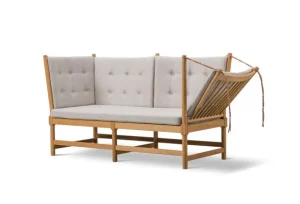 Fredericia Sofas Und Liegen-Spoke-Back Sofa, Eiche/Sunniva 2/717