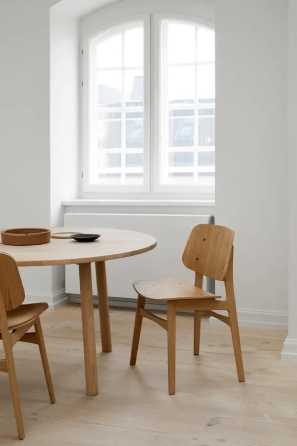 Normann Copenhagen Sitzgelegenheiten-Fredericia Stuhl Søborg 3050, Holzgestell, Eiche lackiert