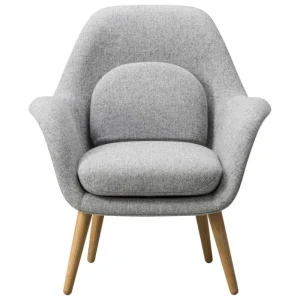 Fredericia Sitzgelegenheiten-Swoon Loungesessel, Hallingdal 130 – Eiche geölt